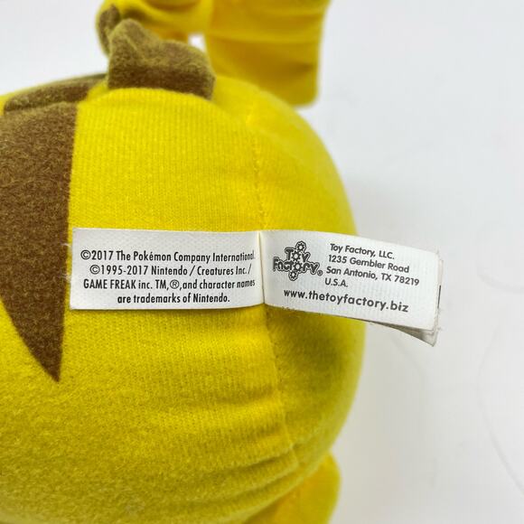 Pikachu | Pokemon 2017 Toy Factory 10" Plush - Picture 8 of 10